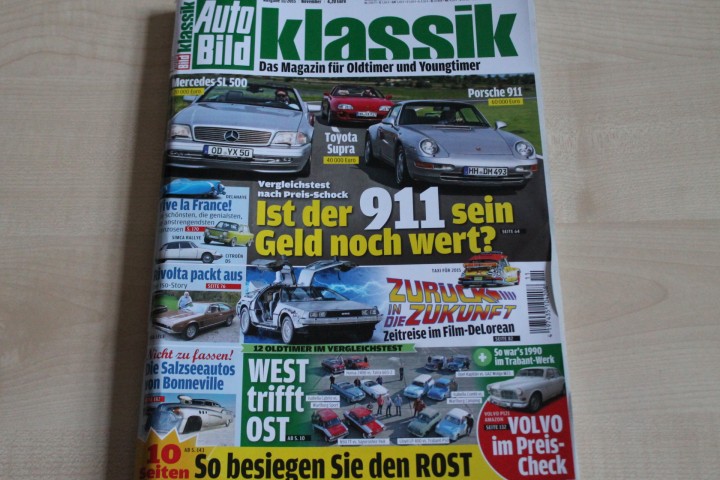 Deckblatt Auto Bild Klassik (11/2015)